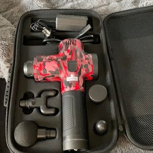 Massage gun got it for 160. Used about 3 times.